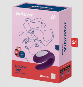 Double Joy Vibrador para parejas con APP, estimula clitoris, punto G y pene