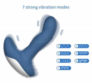 VIBRADOR TERMICO RECARGABLE  PUNTO G, PROSTATA