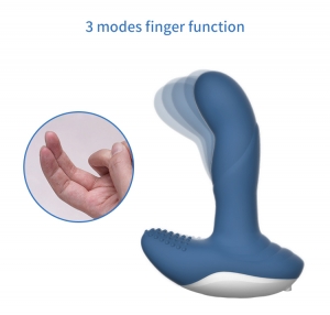 VIBRADOR TERMICO RECARGABLE  PUNTO G, PROSTATA