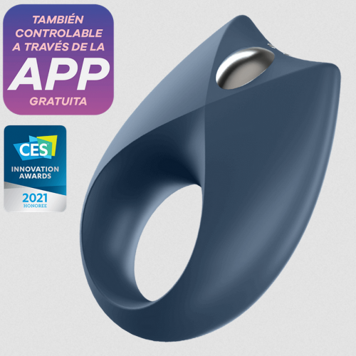 ANILLO VIBRADOPR RECARGABLE CON APP