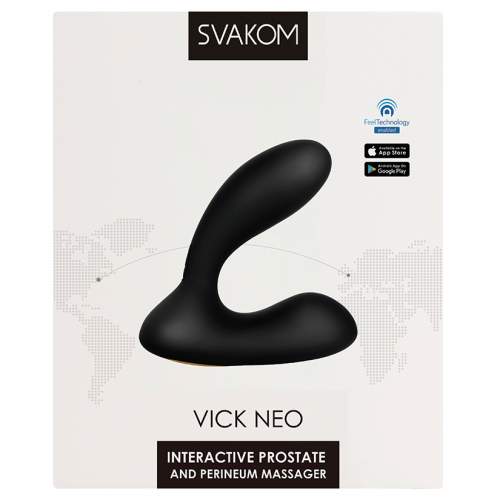 SVAKOM VIBRADOR INTERACTIVO DE PRÓSTATA Y PERINEO. VICK NEO
