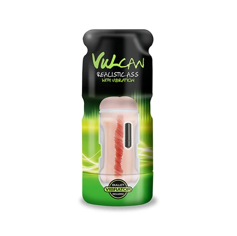 Masturbador CyberSkin Vulcan Realistic Vibrating Ass-Cream
