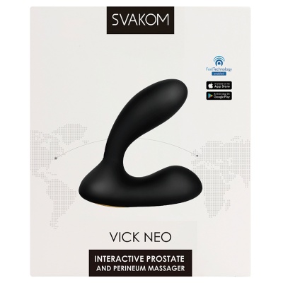 SVAKOM VIBRADOR INTERACTIVO DE PRÓSTATA Y PERINEO. VICK NEO